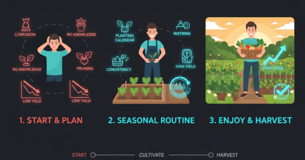 Beginner Gardening Tips for Year-Round Care