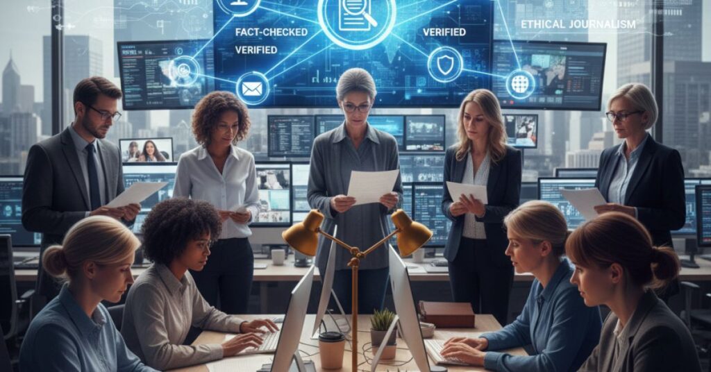 How News Organizations Maintain Credibility